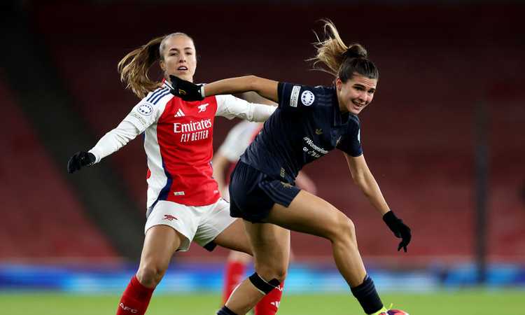 Arsenal-Juventus Women 1-0, le PAGELLE: Schatzer monumentale, Cascarino che peccato, bianconere fuori dalla UWCL