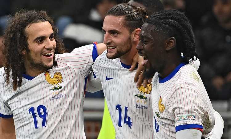 Rabiot come... Zidane: il dato incredibile dopo Italia-Francia