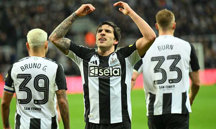 Tonali, dopo le voci di mercato sulla Juventus la doppietta con il Newcastle