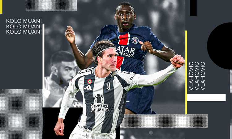 Vlahovic al PSG per Kolo Muani? Il confronto tra i due attaccanti