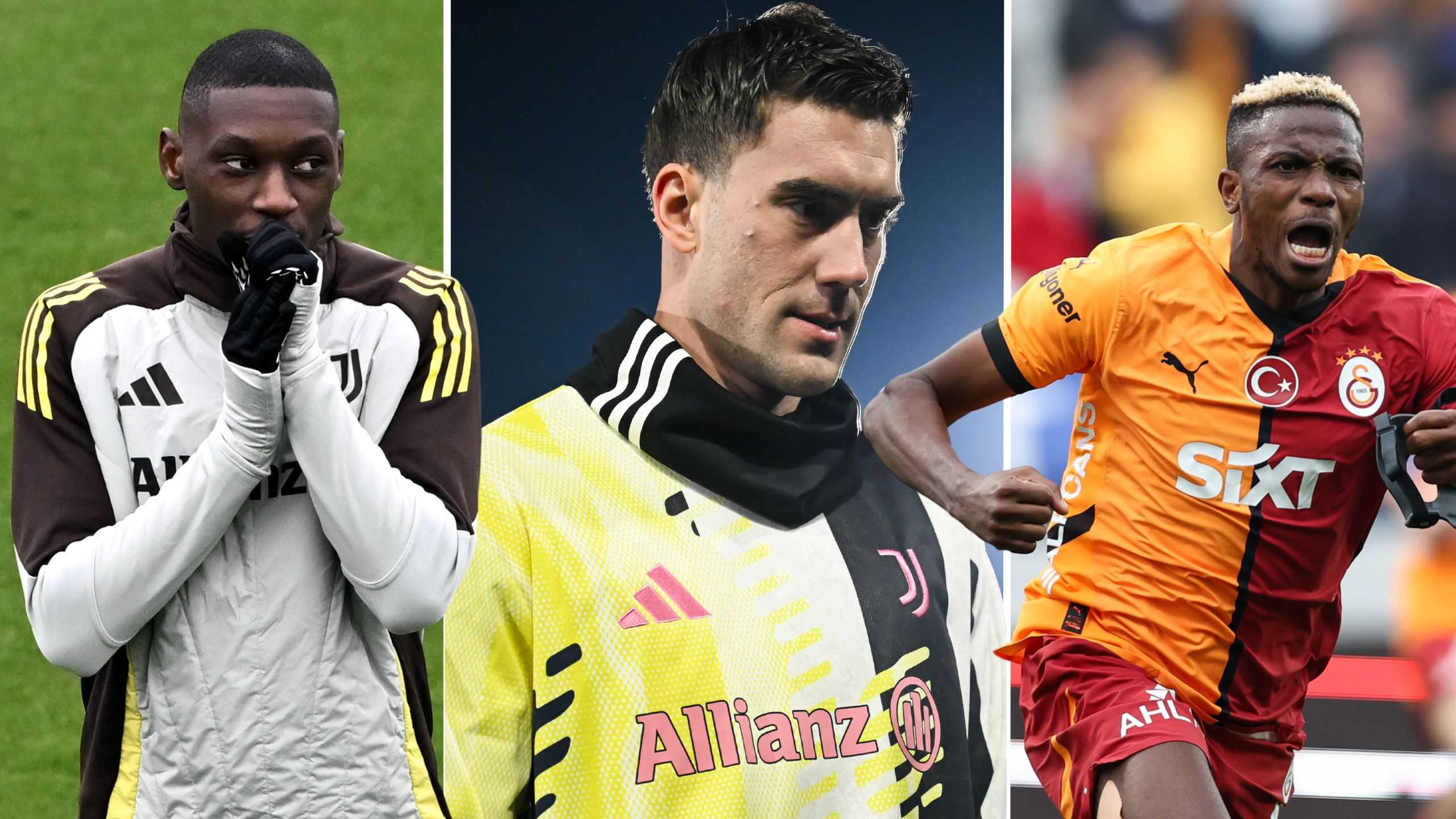 Osimhen, Kolo Muani, Vlahovic e gli altri: la Juventus e il mercato degli attaccanti