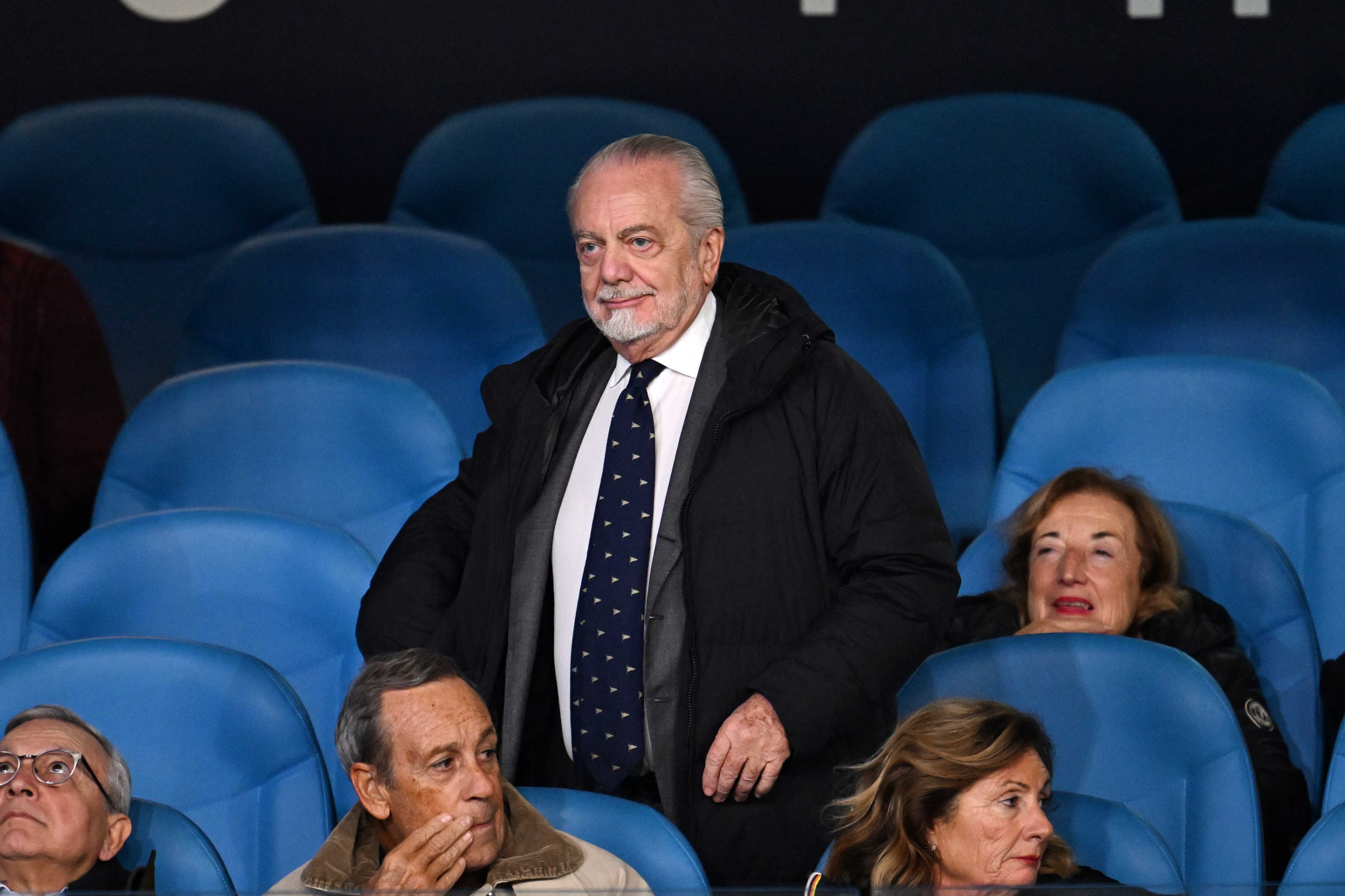 De Laurentiis alla Rai: 'Conte? Se il suo richiamo è altrove non posso costringerlo a rimanere'